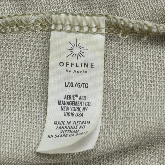 Aerie Offline Terry Cape Cardigan Sweater Oversized Size L/XL - Picture 11 of 12